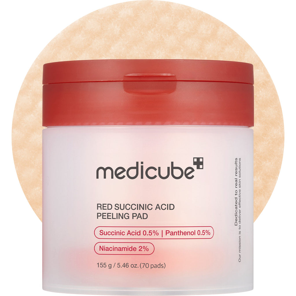 Red Succinic Acid Panthenol Pads - SINGLE