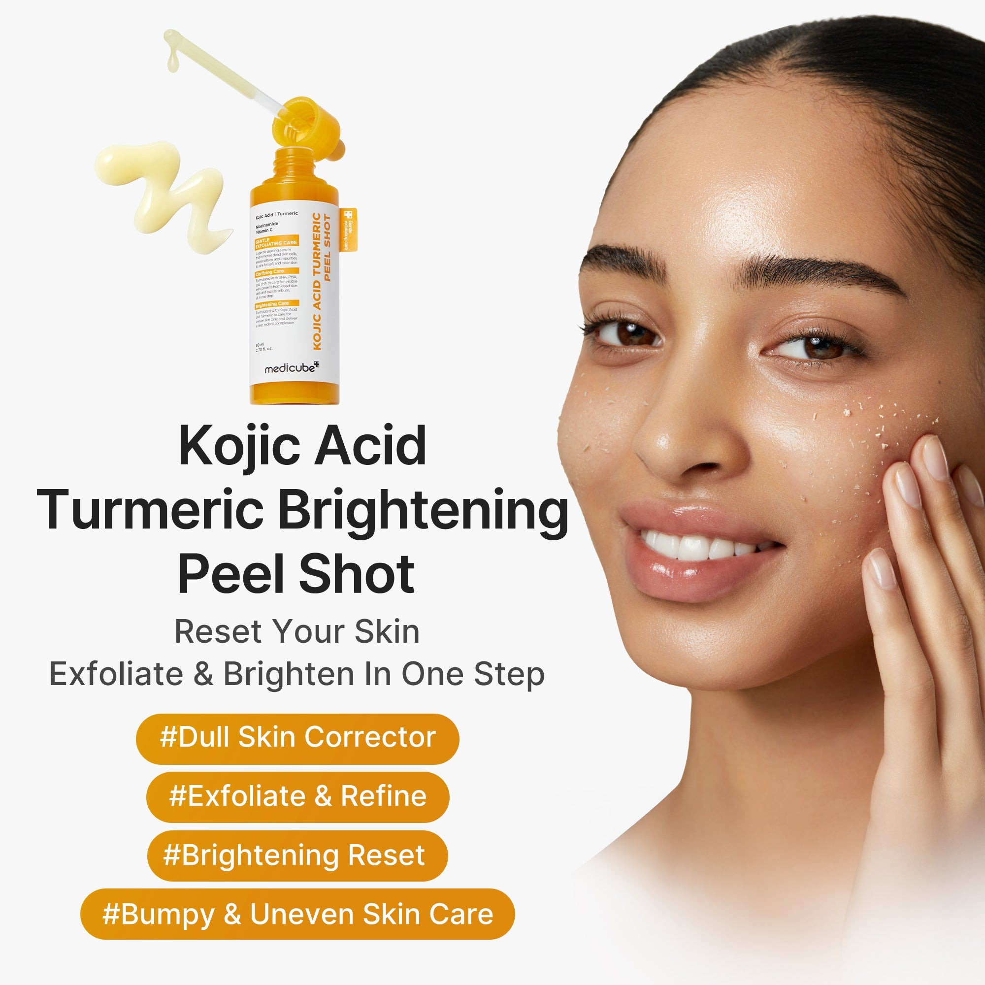 Kojic Acid Turmeric Peel Shot J6