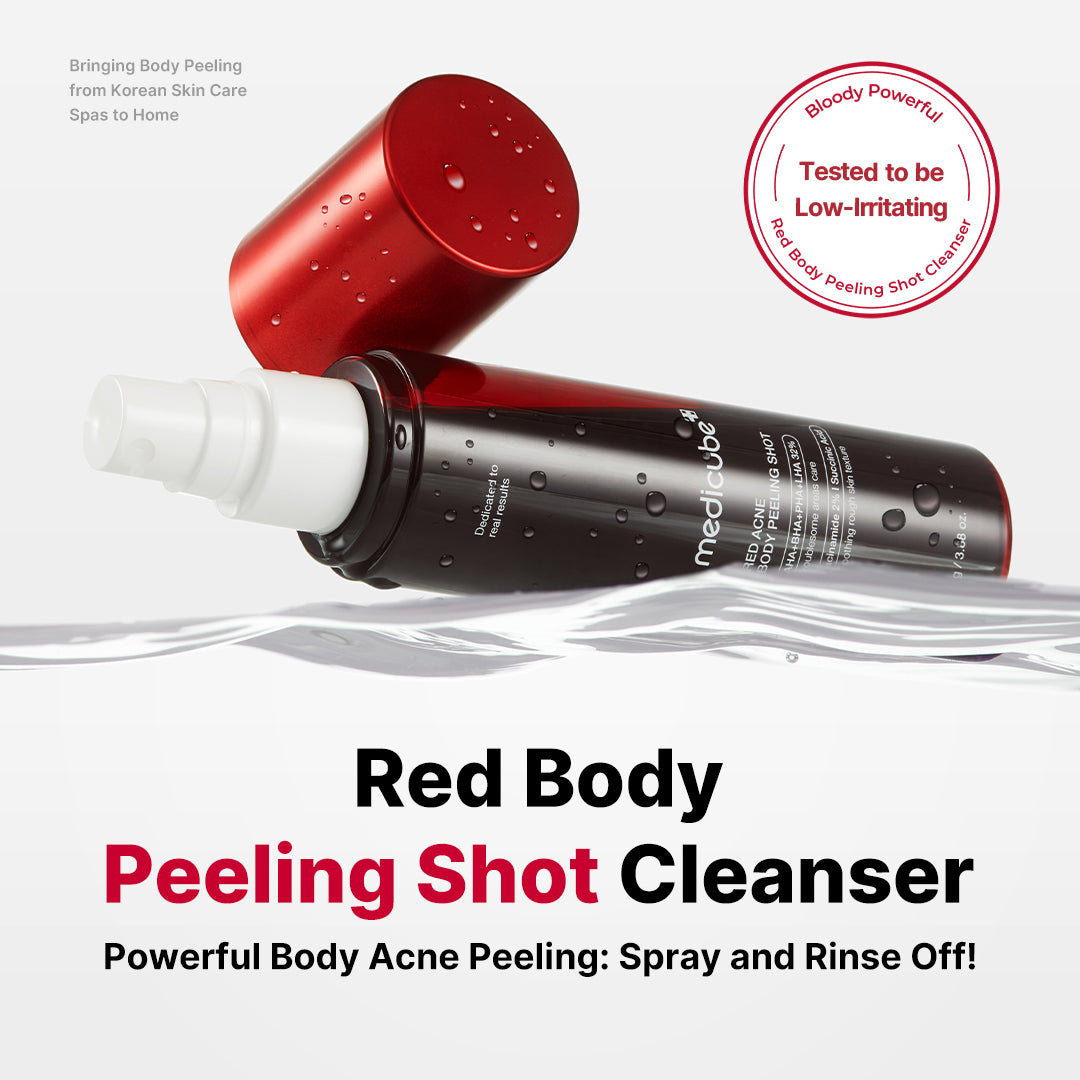 Red Body Peeling Shot Cleanser M8