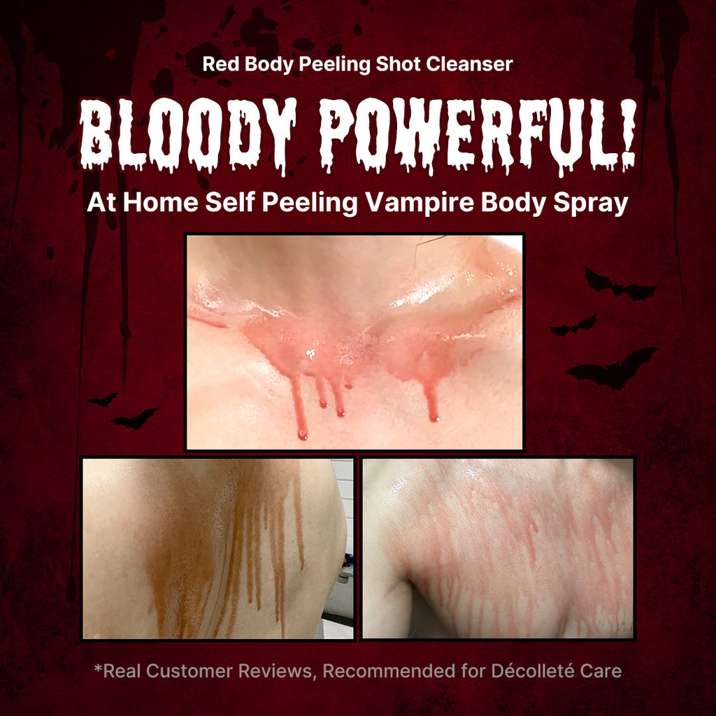 Red Body Peeling Shot Cleanser M8