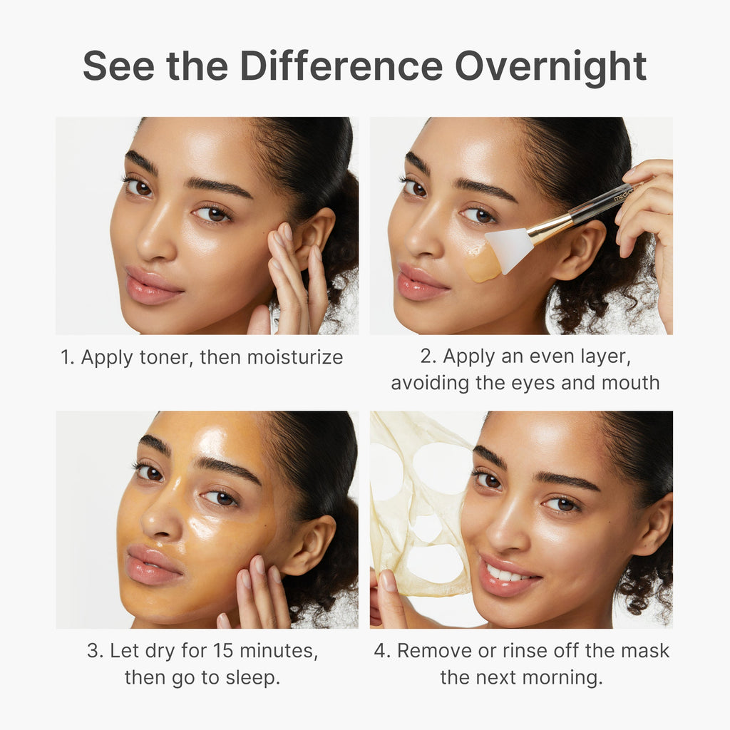 Kojic Acid Turmeric Overnight Wrapping Mask E1