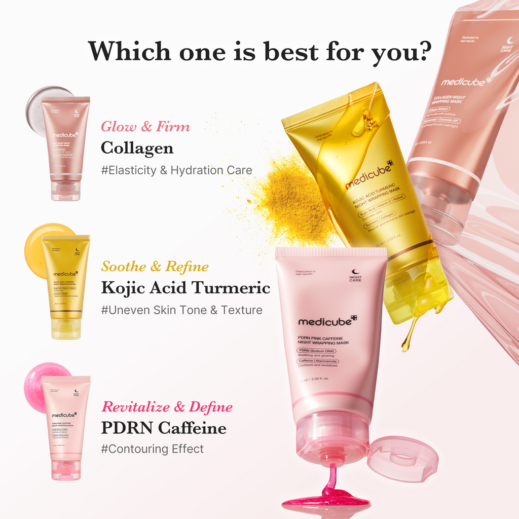 Kojic Acid Turmeric Overnight Wrapping Mask E1