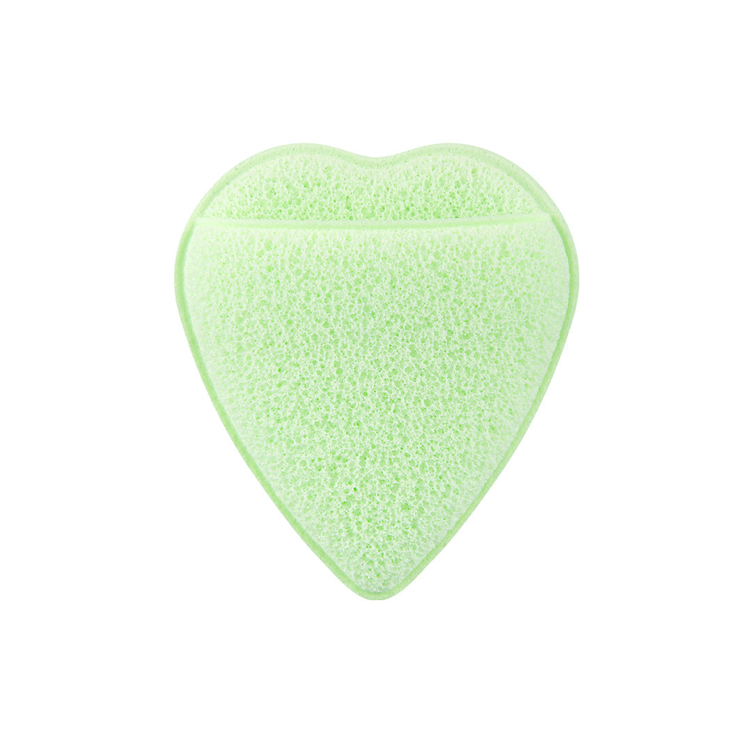 Clover Heart Facial Sponge B9