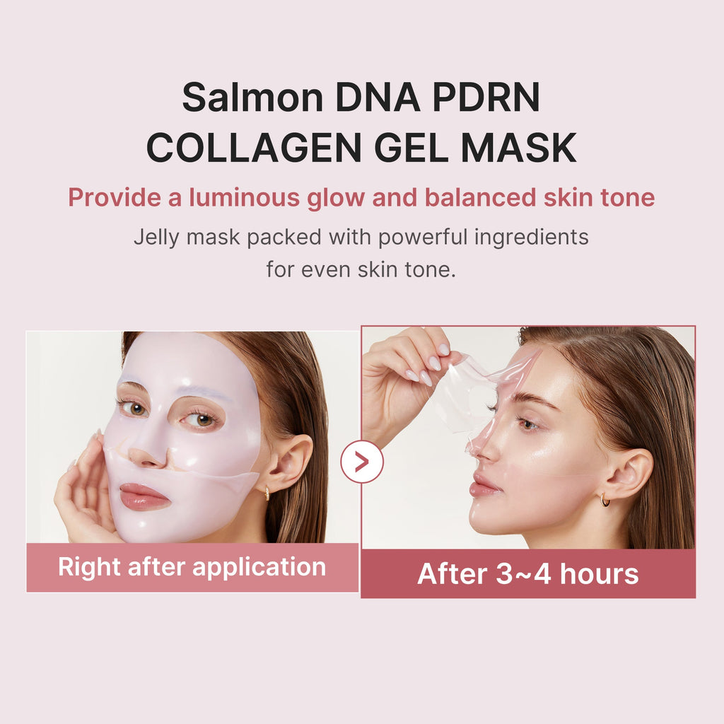 Salmon PDRN Pink Collagen Jelly Gel Mask N2