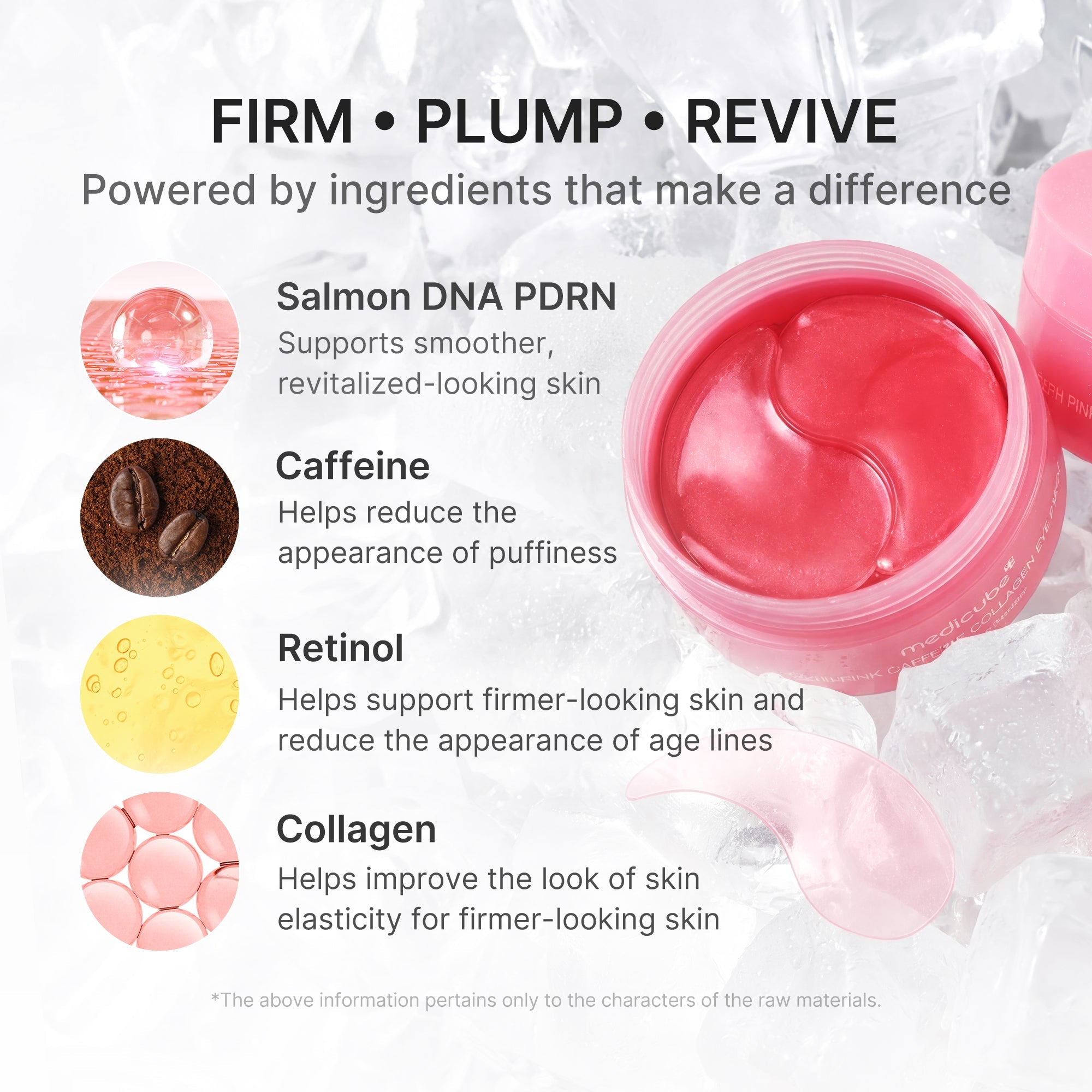 PDRN Caffeine Collagen Eye Patch B8