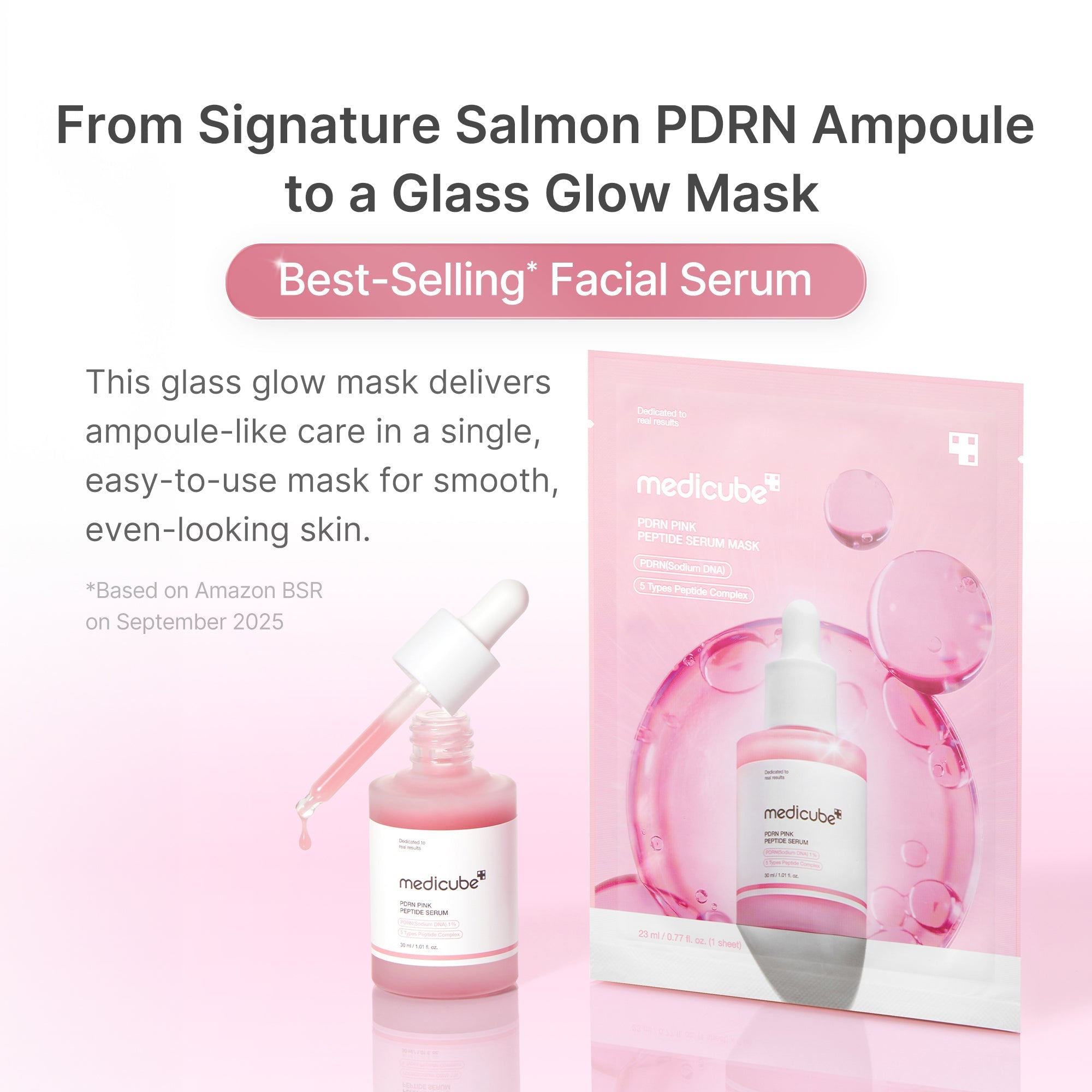 PDRN Pink Peptide Ampoule Mask N3
