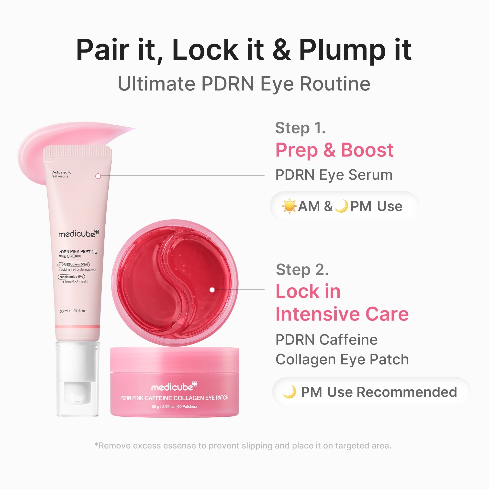 PDRN Caffeine Collagen Eye Patch B8