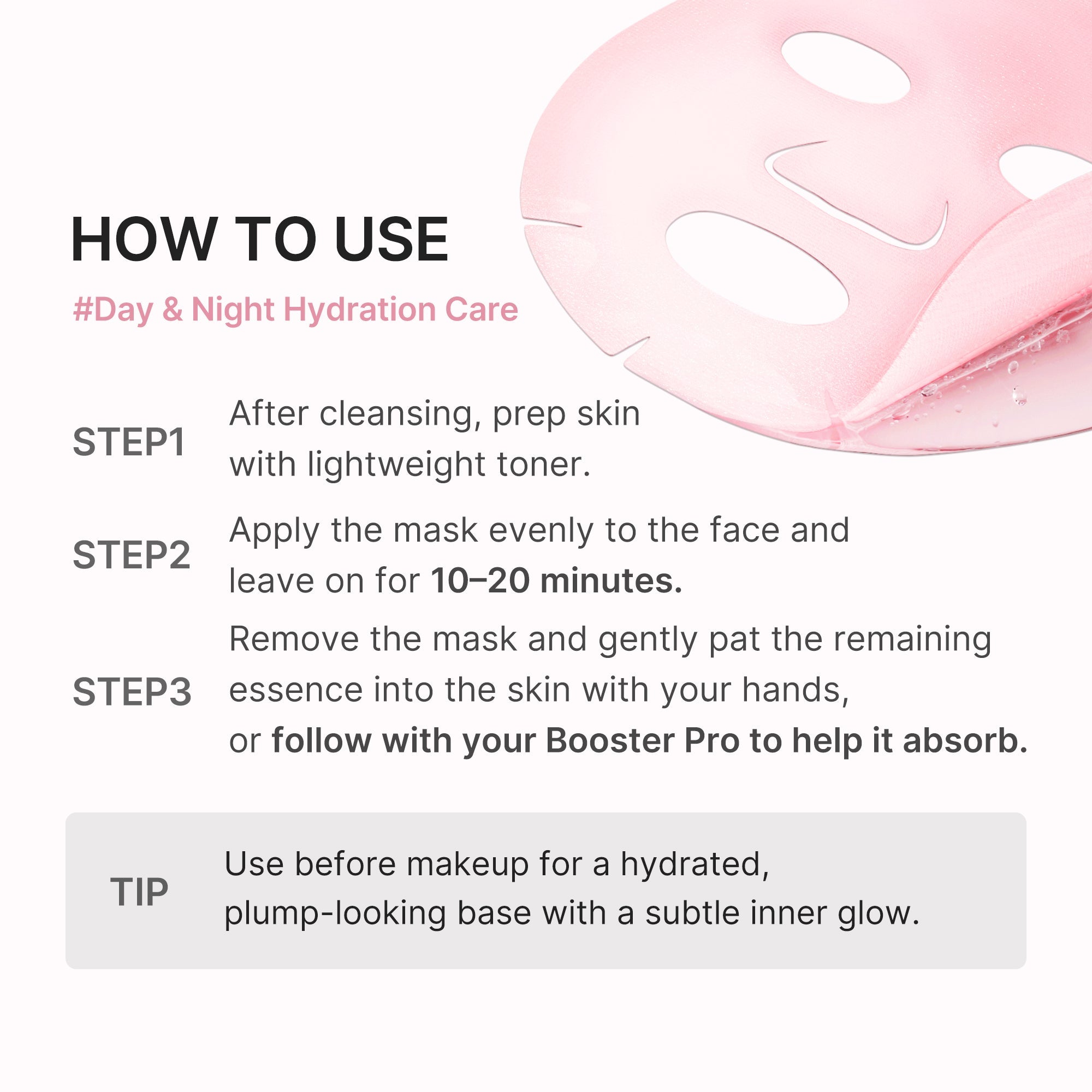 PDRN Pink Peptide Ampoule Mask N3