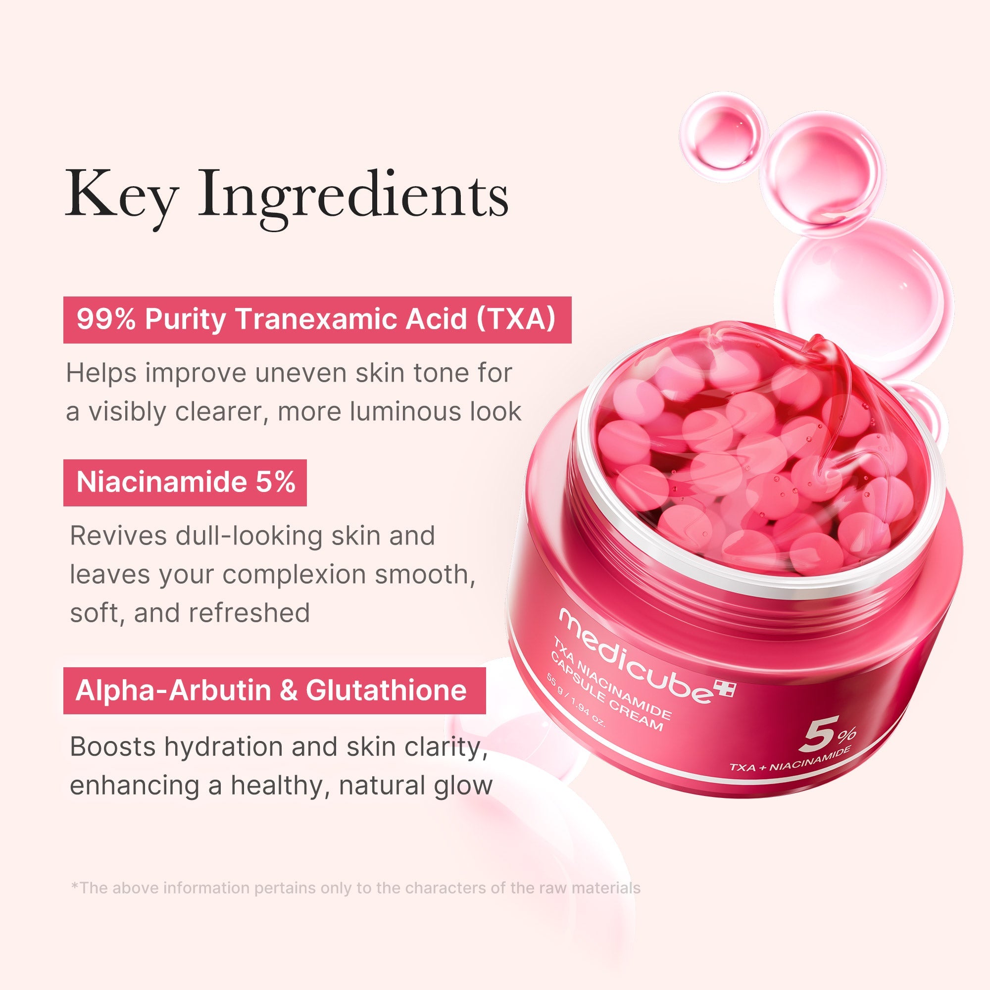 TXA Niacinamide Capsule Cream D7